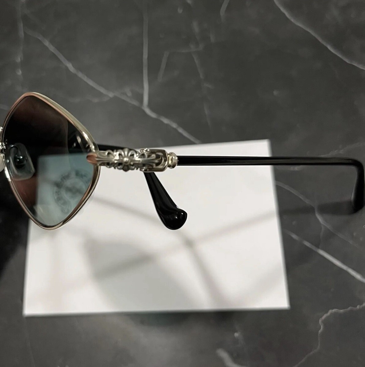 最終価格‼️クロムハーツ　サングラス　diamond dog CHROME HEARTS DIAMOND DOG SUNGLASSES W/ZEISS LENS 50-22-141