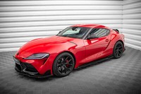 Maxton Design Seitenschweller Ansatz (Paar) V.3 Passend FüR Toyota Supra Mk5 Sch