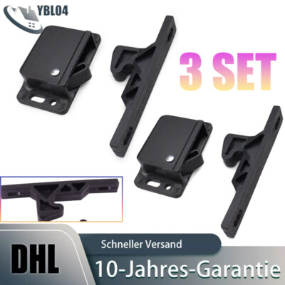 Grabber Catch 10 LB Cabinet Push-to-Close Latch RV Boat Hardware Latch ABS Metal