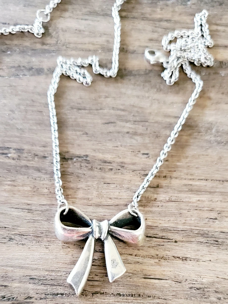 James avery bow necklace sale