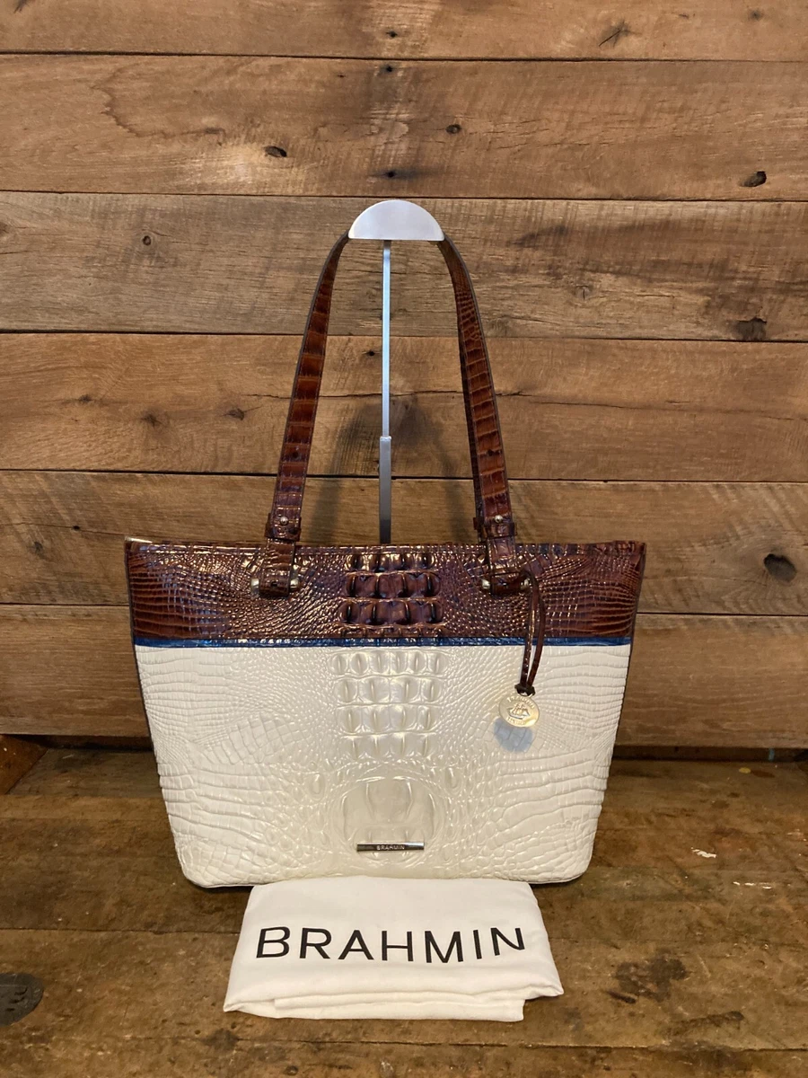 Brahmin Medium Asher Melbourne Leather Tote