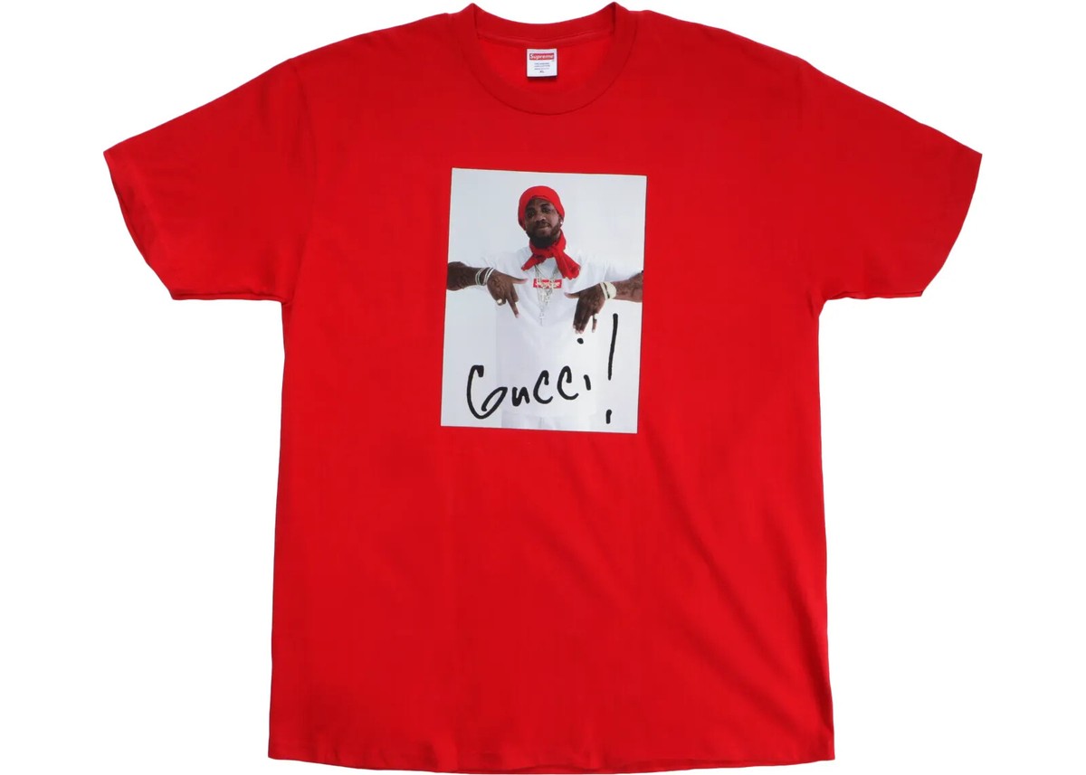 Supreme x Gucci Mane Tee FW16 (FW16T27) Men's Size S-L | eBay