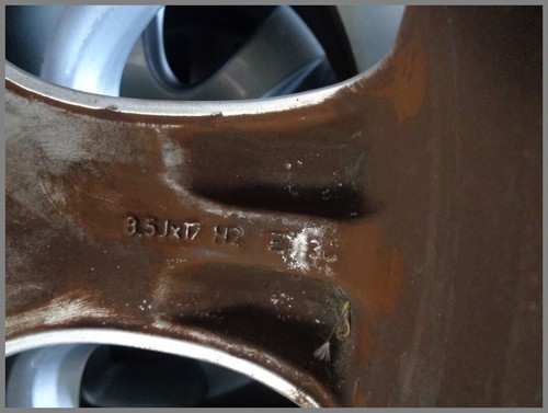 Mercedes W209 CLK Felgen 7,5x17 ET36 & 8,5x17 ET30 2094010402 2094011202 F24 - Picture 9 of 9