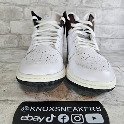 Nike Air Jordan 1 Mid SE Brown Blue Grey 2024 FQ7831-142 Men's