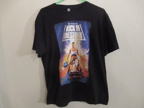 Fanduel Kick of Destiny Gronk Kick You Win NEXT LEVEL MENS SIZE LARGE - 第 1/5 張圖片