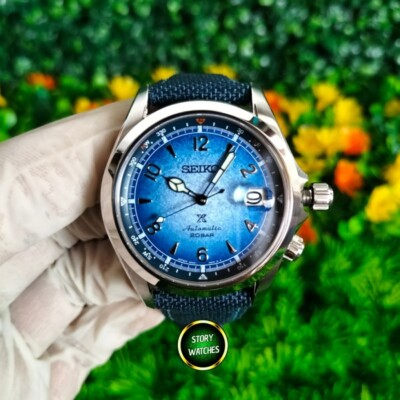 セイコSPB339J1 プロスペックス アルピニスト Rare Seiko Alpinist Blue Limited 500pcs SPB339J1 Extreme Dragon