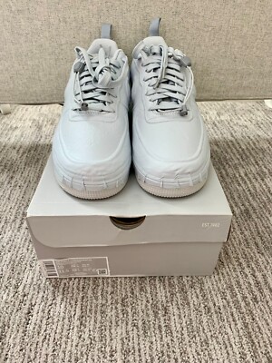 Nike Air Force 1 Experimental Pure Platinum/Pure Platinum DB2197 001 Size 10 US