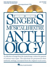 Singer's Musical Theatre Anthology Quartets Accompaniment CDs Only 000259864