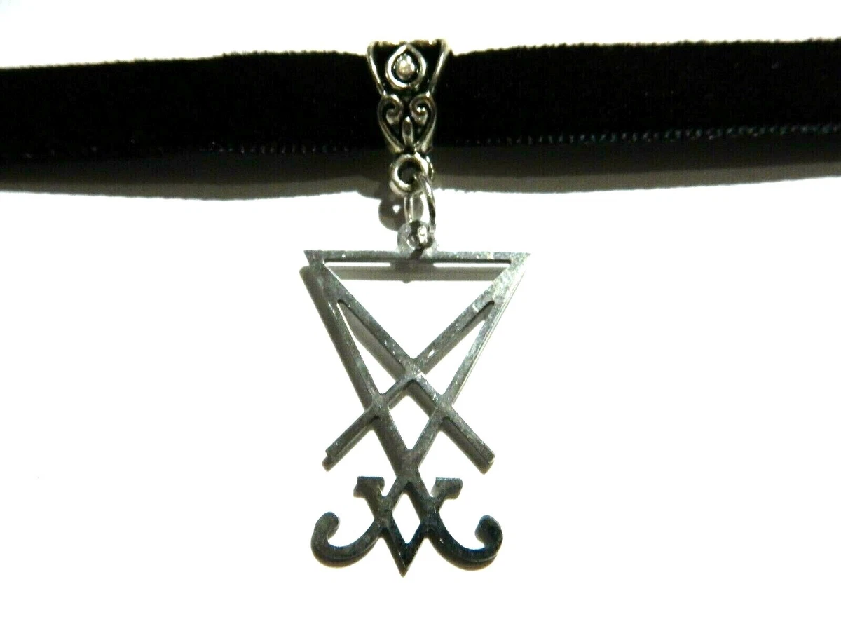 Satanic choker sale