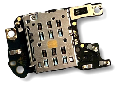 Sim Karten Leser für Huawei P30 Pro Simleser microSD Slot Kontakte Mikrofon NEU