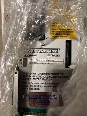 Indramat AC Servo Controller_TDM 1.2-30-300-W0_TDM1.230300W0 REFURBISHED!