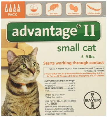 advantage 2 small cat