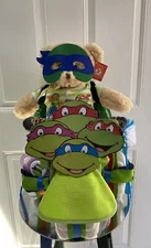 Ninja turtle theme tricycle diaper cake| Diaper Cake| Diaper Cake Bike|Baby Gift