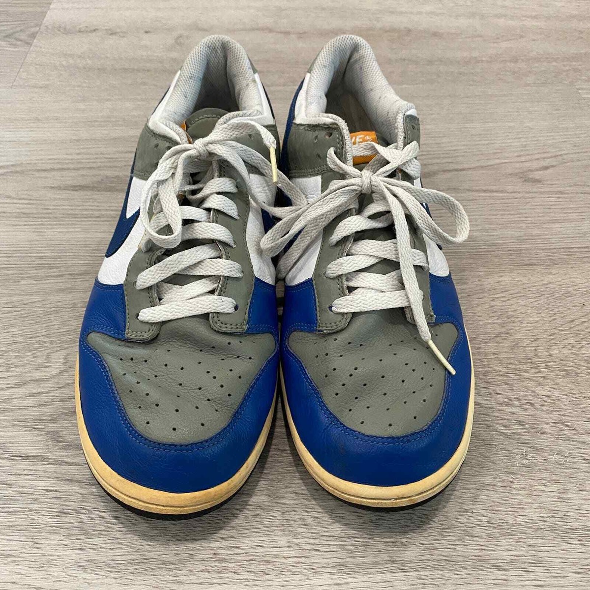 rare Nike SB 2006 Dunk Low White atlantic Blue Future Men\'s 10.5 Shoes rare Nike SB 2006 Dunk Low White atlantic Blue Future Men main image 2