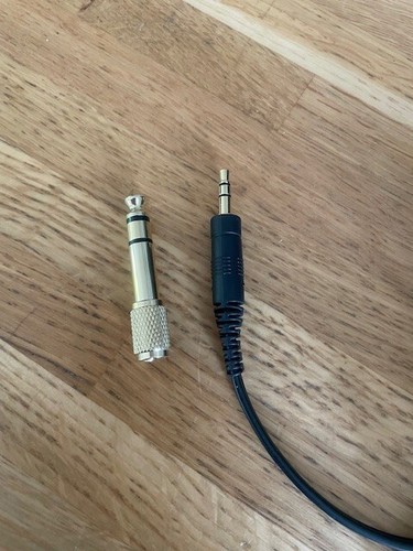 Panasonic DJ120 Headphones with 2m Cable, Swivel Ear-Cups & 6.3mm plug adapter - Picture 4 of 6