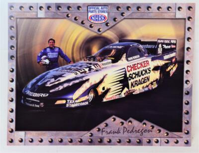 Frank Pedregon NHRA Checker Schucks Kragen Auto Parts Promo Press