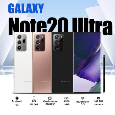NEW SAMSUNG GALAXY NOTE 20 ULTRA 5G 128/512GB SM-N986U GSM CDMA FACTORY UNLOCKED