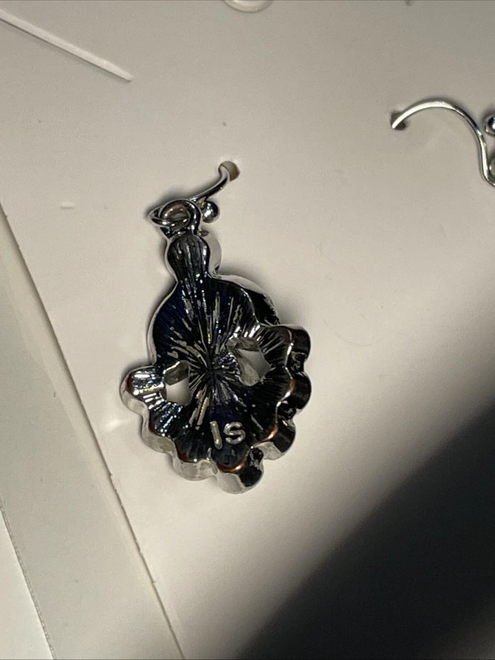 Lia Sophia Crystal Cove Blue & Green Crystals & Resin Beads Drop Earrings - Image 2 of 4