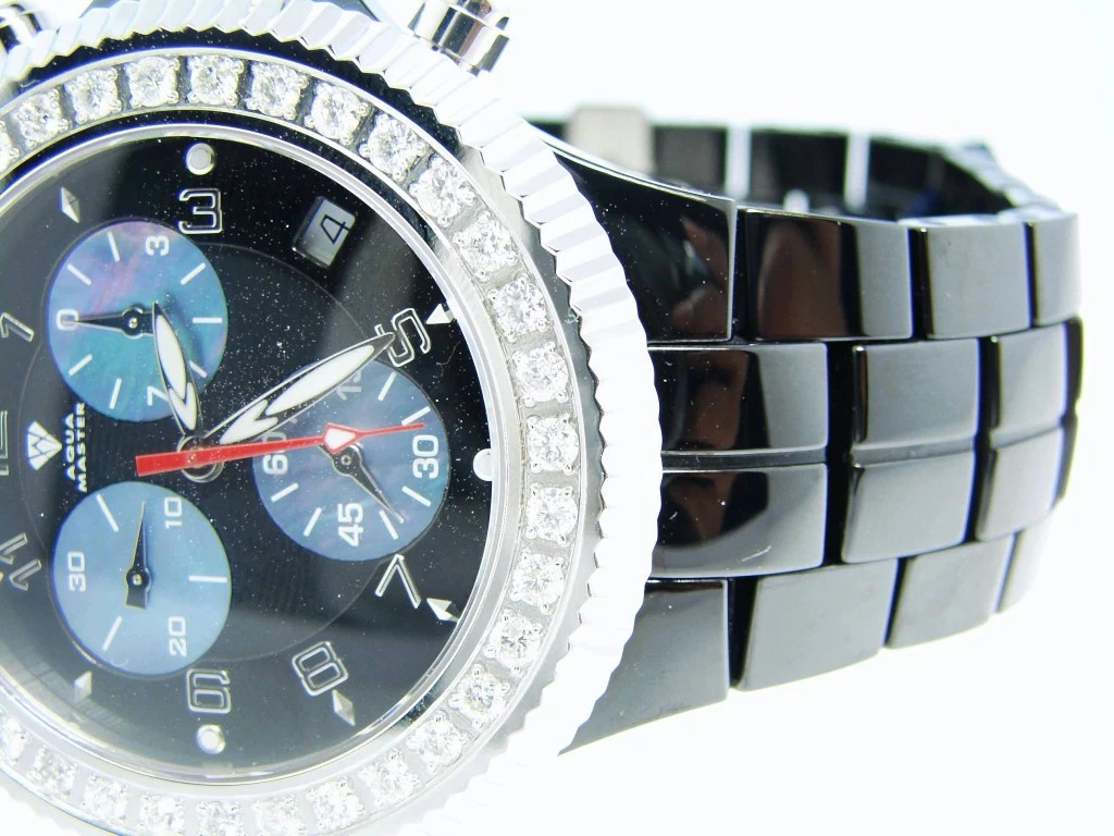 Aqua master shop diamond watch