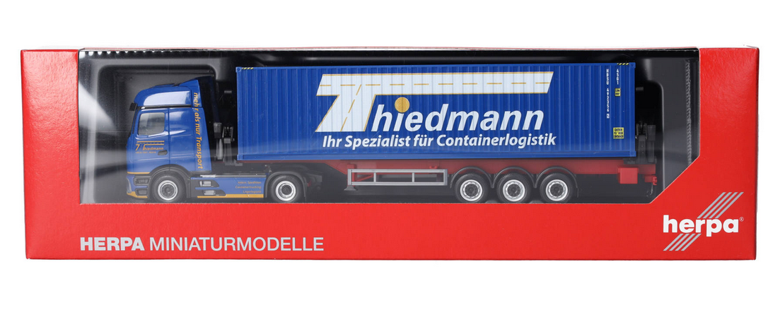HERPA,MERCEDES BENZ Actros L ProCabin B 4x2 with 3-axle container