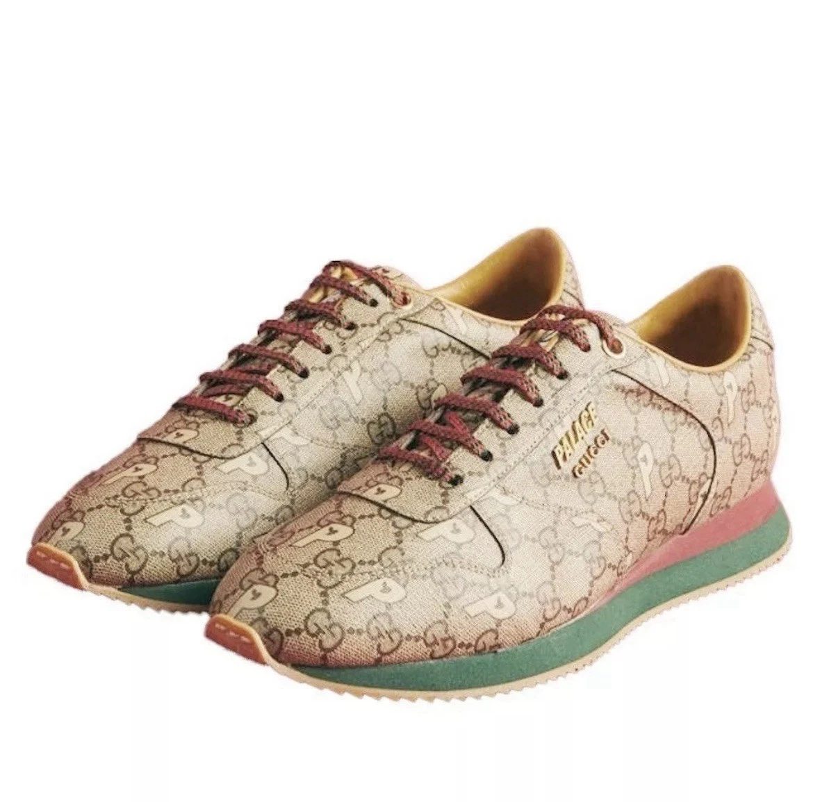 Baskets d'entraînement GUCCI x PALACE SUPREME GG P UK13 EU47 US14