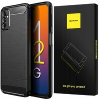 Spacecase Carbon-Case FüR Samsung Galaxy M52 Schwarz