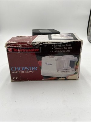 Toastmaster Chopster- Mini Food Chopper - in Original Box