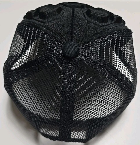 Gorra deportiva Guardian con espalda a presión unisex negra - Imagen 5 de 9
