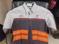 Toyota Reflective Mechanic used Work Shirts - Short + Long Sleeve