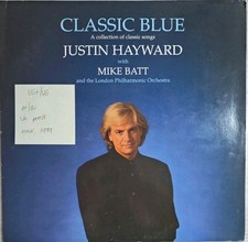 Justin Hayward Classic Blue Vinyl Record VG/VG MODEM 1040 1970