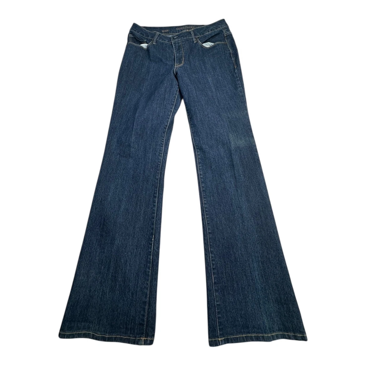 Jean Fille Faded Glory Taille 16 - Coupe Boyfriend Délavé, Réglable Taille - Occasion Très Bon état