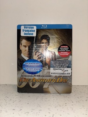 Die Another Day (Blu-ray, 2008, STEELBOOK) Pierce Brosnan Halle Berry James Bond