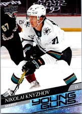 2020 Upper Deck Nikolai Knyzhov Rookie Young Guns #492 San Jose Sharks