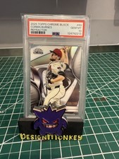 2025 Topps CHROME Black CORBIN BURNES Refractor /199 #69 PSA-10 - Arizona