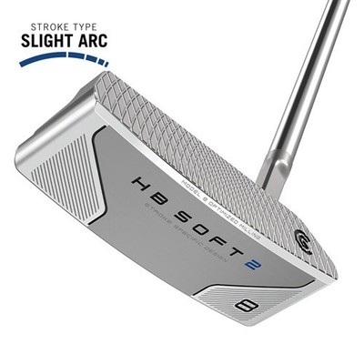 Cleveland Golf パター フラットヘッド NEW Cleveland HB Soft 2 Putter - Model 8 - Right Handed 35