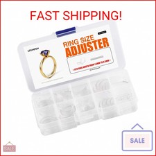 ELETIUO Ring Size Adjuster for Loose Rings - 60Pack, 2 Styles, Ring Guard, Ring