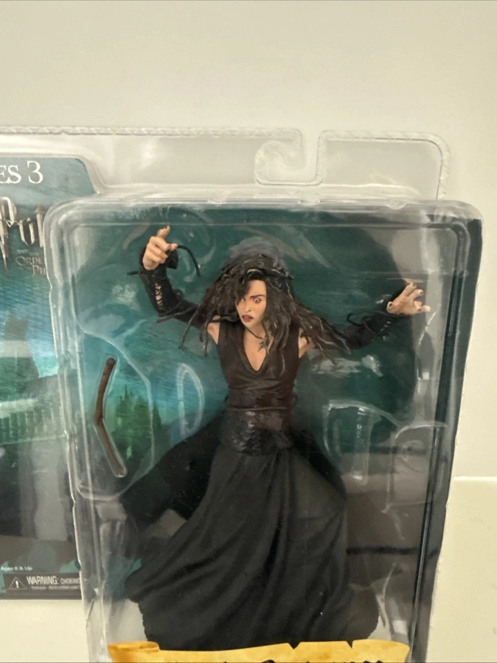 NECA Harry Potter Figure - Order of the Phoenix Series 3 BELLATRIX LESTRANGE NEW - Image 2 of 4