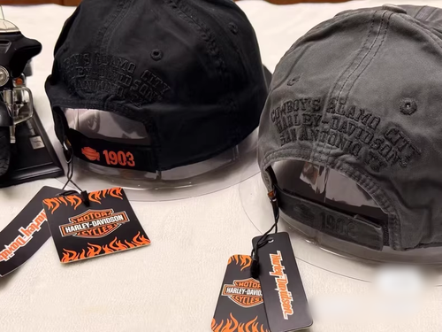 Harley-Davidson Men's Motorcycle Embroidered 1903 Commemorative Baseball Cap Hat - Picture 3 of 4