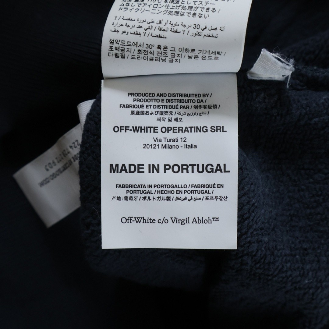 Off-White 22AW Logo Printed Drawstring Hoodie Pul… - image 8