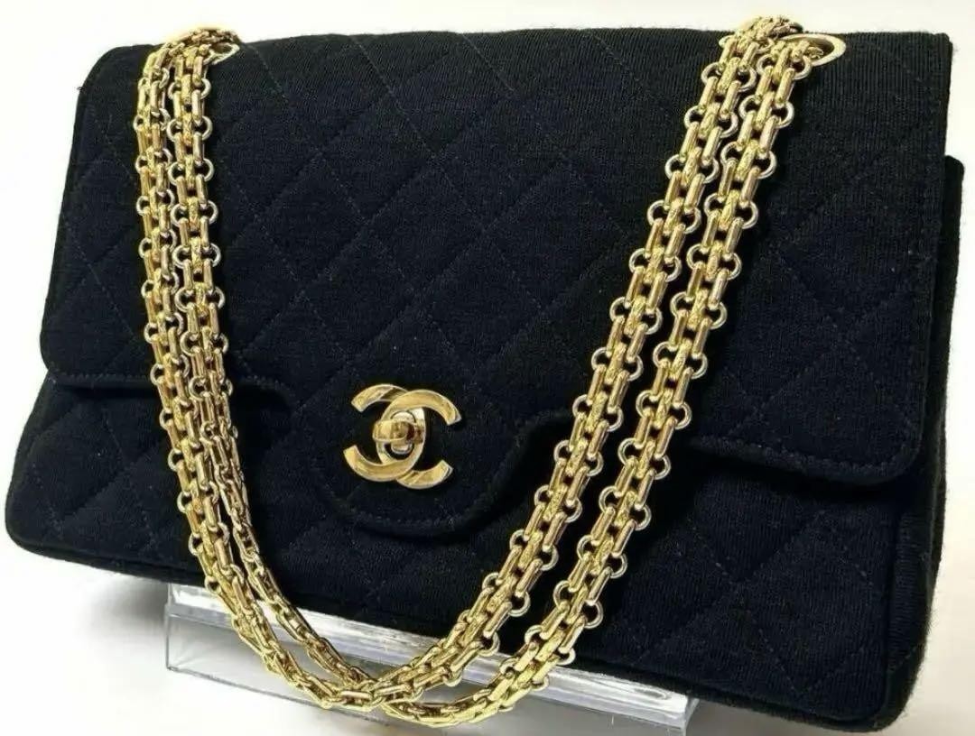 Vintage CHANEL Cotton Matelasse Bag Style #PGDRD2