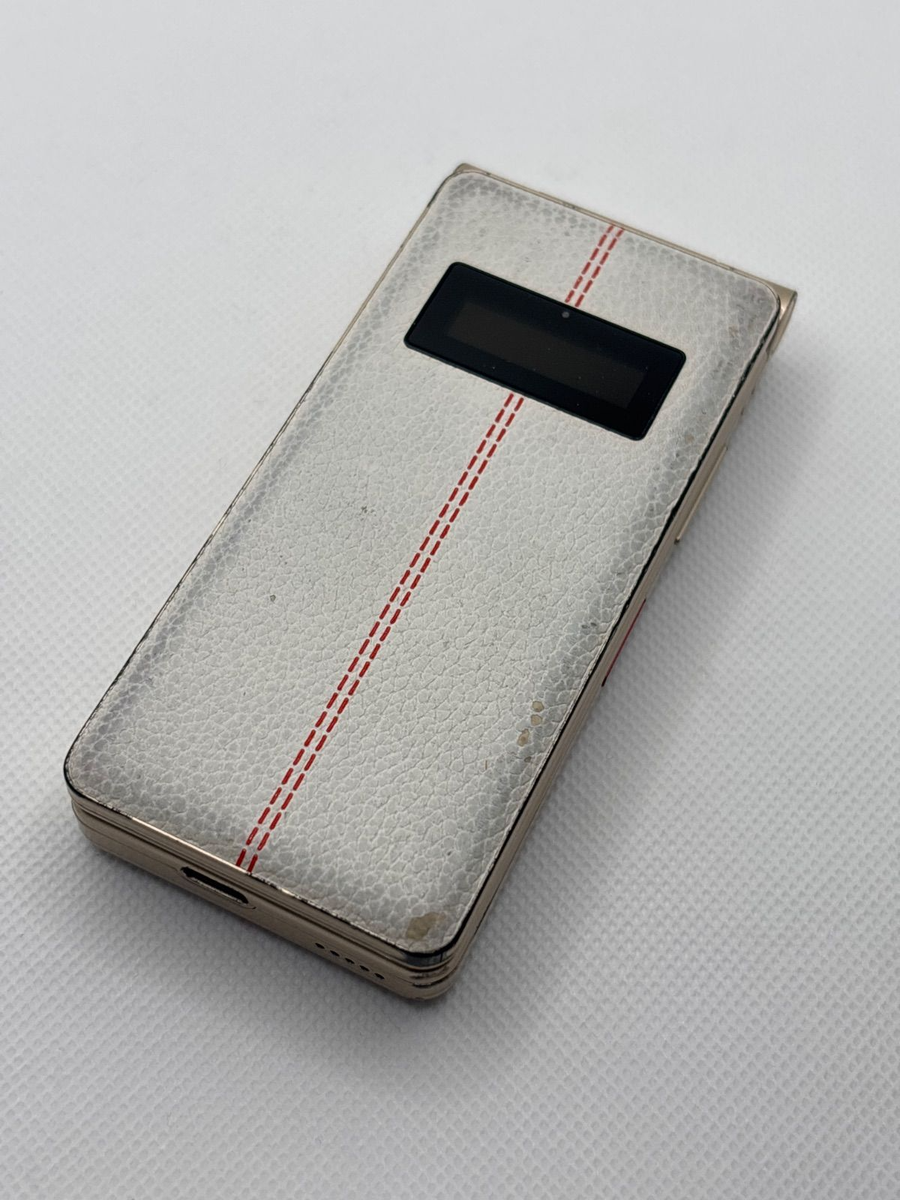 Mode 1 Retro II 2 MD-06P Flip Phone Sim Free Sheep White Japan W
