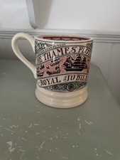 Emma Bridgewater Rare and Collectable Royal Jubilee Flotilla Mug 1st Quality New