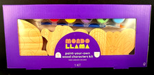 Mondo Llama- Paint-Your-Own Wood Characters Kit - Makes 3 - Ages 3