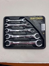 Craftsman Professional 5 Piece Flare Nut Line Wrench Set Sae 942012