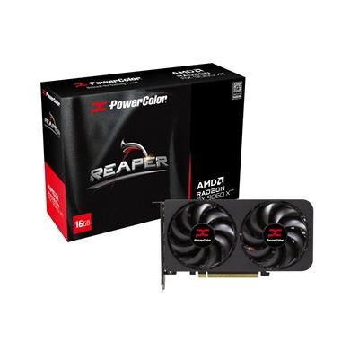 Powercolor Radeon Rx 9060 Xt Reaper 16Gb Gddr6/Pci Express 5.0/3230Mhz/20000Mhz
