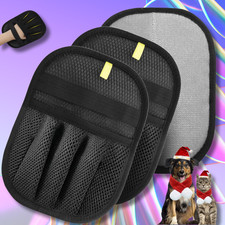 2-Pack Glove Cat Grooming Gloves Cat Hair Remover 2025 New Pet Dog Hair Remover