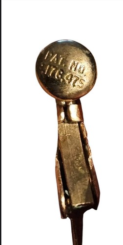 Vintage Kunstperlen Ohrringe goldfarben Schraubverschluss Schmuck 3"L - Bild 5 von 5