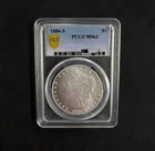 1884-S Vintage Morgan Silver Dollar Free Shipping