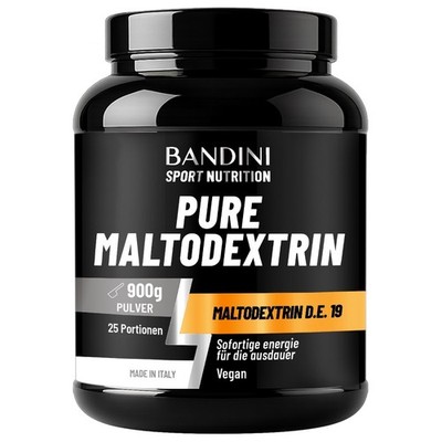 Bandini  Pure MALTODEXTRIN | Kohlenhydrat-Ergänzungsmittel | 900g Packung