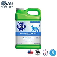 Lightweight Antibacterial Cat Litter - 12 lb Scented Odor Control for Happy Cats 1.33 per pound